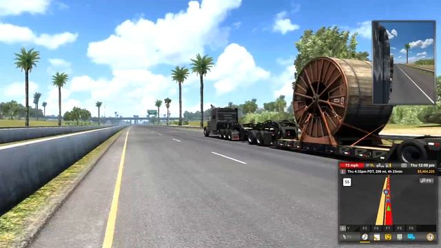 American Truck Simulator| Loud Cat engines! смотреть онлайн