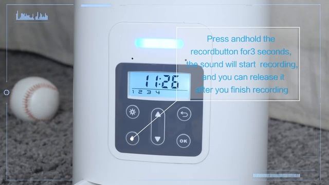 Automatic Pet Feeder Smart Schedule Pet Feeder For Dogs Cats Auto Feeding Meals Pet Food Dispenser смотреть онлайн