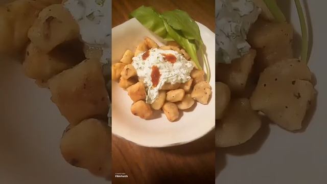 GALUSHKI WITH YOGURT SAUCE!!! #comfort_food #dough #easy #home_food #recipe #dinner смотреть онлайн