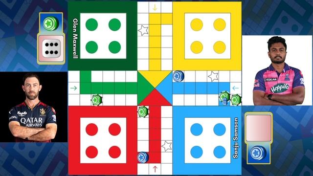 Glen Maxwell Vs Sanju Samson Play Ludo Match || Ludo King Gameplay смотреть онлайн