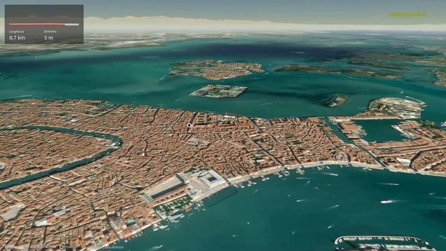 Percorso urbano a Venezia: Venezia: Santi Giovanni e Paolo e l'Ospedale смотреть онлайн