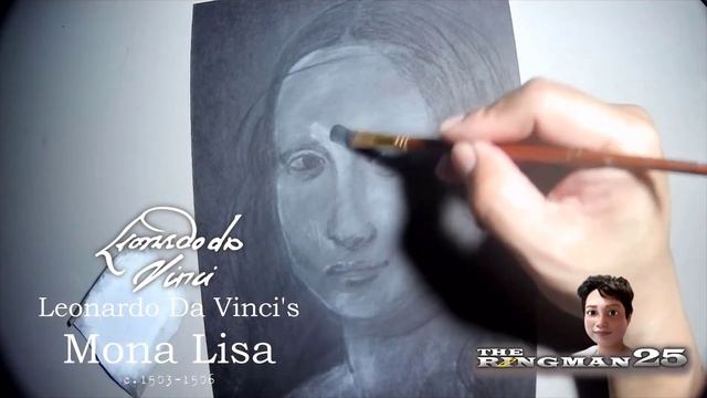 Drawing No.420: How to Draw MONA LISA by Leonardo Da Vinci смотреть онлайн