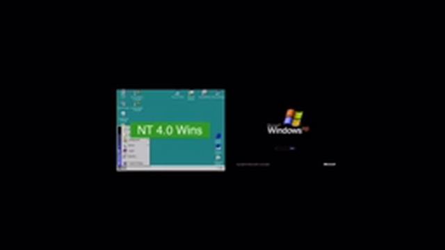 Boot Race - Windows NT Workstation 4.0 vs Windows XP смотреть онлайн