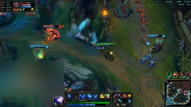 Thresh hook prediction - [League of Legends] смотреть онлайн