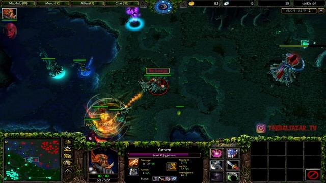DOTA JUGGERNAUT + LICH PRO COMBO!!! (KILLING ALL!!) смотреть онлайн