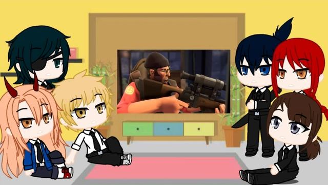 Gacha Club Chainsawman Reaction The Rise Of The Epic Scout :1