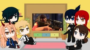 gacha club chainsawman reaction the rise of the epic scout :1