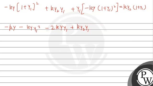 If \( \sin (x+y)=k y \), prove that \( y_{2}+y\left(1+y_{1}\right)^{3}=0 \) смотреть онлайн