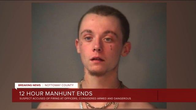 Arrest made after 12-hour manhunt in Virginia смотреть онлайн