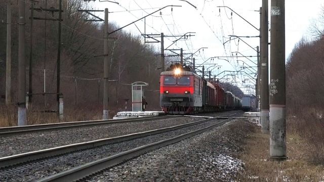 Железнодорожный микс №12. БМО. Поезда на перегоне Пост 61 - Непецино. О.п. Ратмирово смотреть онлайн