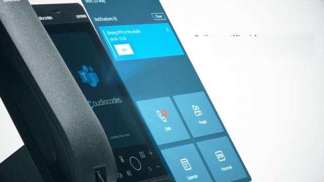 AudioCodes C470HD – a Touchscreen Executive Phone Certified for Microsoft Teams and Zoom Phone смотреть онлайн