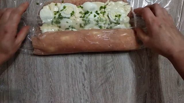 Закусочный куриный рулет смотреть онлайн