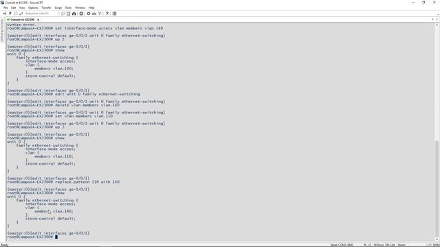 Juniper - Vlan Port Assignments and Changes смотреть онлайн