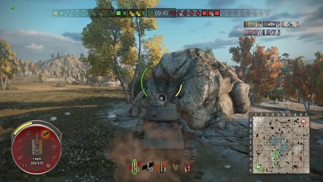 World of Tanks PS4/бой на КВ-85 воин смотреть онлайн