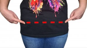 ⭐Как укоротить футболку за 3 минуты! НОВАЯ СЕКРЕТНАЯ ТЕХНИКА!