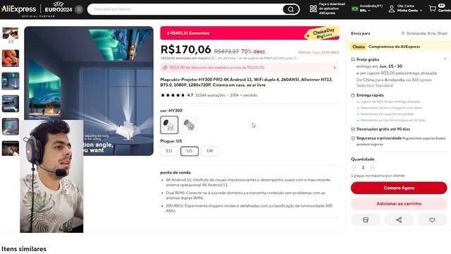 PROMOÇÃO DIA DOS NAMORADOS ALIEXPRESS! MUITOS CUPONS DE DESCONTO E PREÇO BAIXO! смотреть онлайн