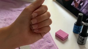 Делаю МАНИКЮР СЕБЕ 💅llв 15 лет ll #маникюр #ногти