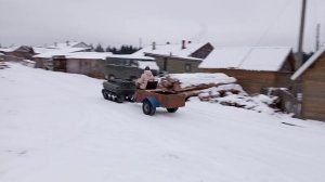 Самоделки для тайги. Обзор мотобуксировщиков.Часть 2. Продолжение.