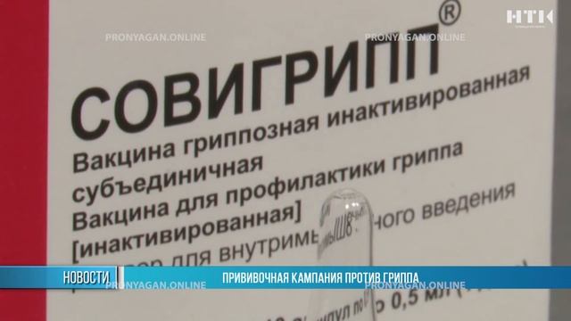 Прививочная кампания против гриппа смотреть онлайн
