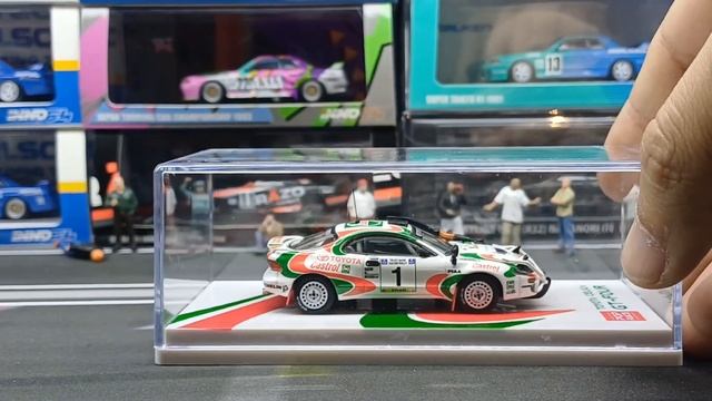 POPRACE | TOYOTA CELICA GT-FOUR  ST185 SAFARI RALLY 1993 WINNER #1 | 1/64 SCALE