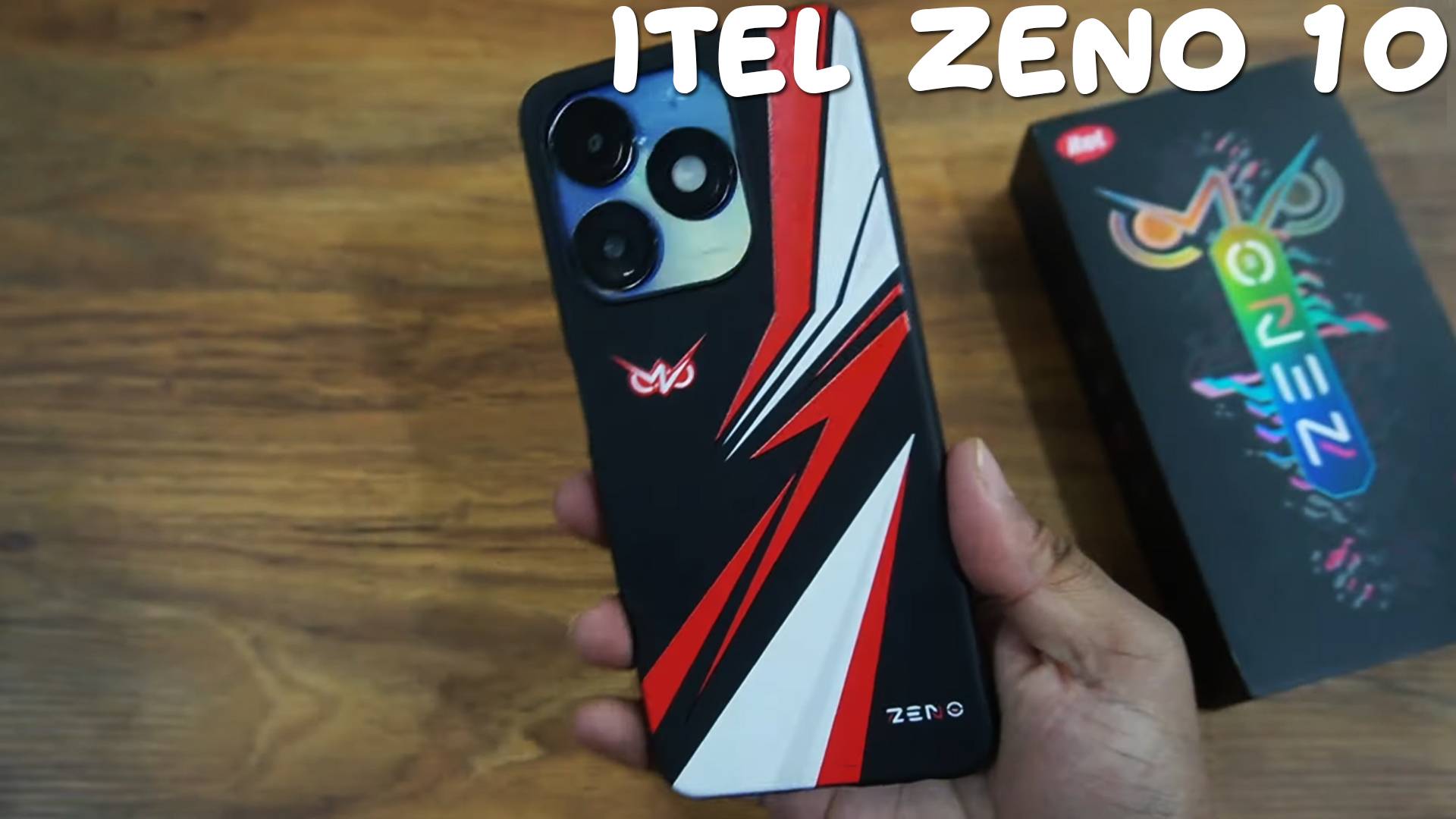 Itel Zeno 10 первый обзор на русском