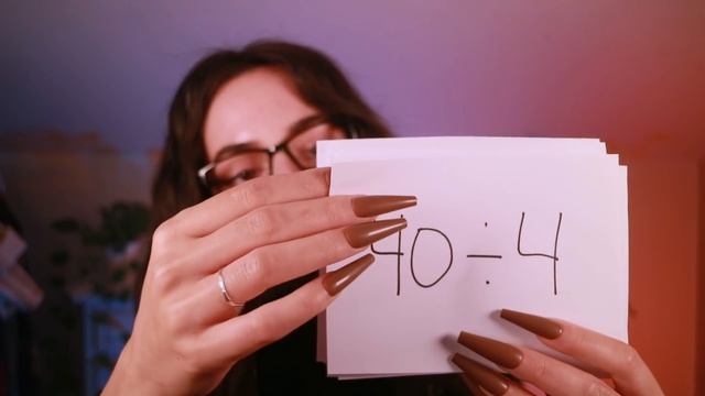 ASMR Relaxing Tests ✨ How Smart Are You!? ✨ Follow My Instructions While I Test Your Mind ~ смотреть онлайн