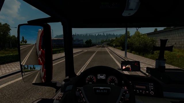 ETS2 MAN TGX 480 tandem Praha - Děčín - Most - Liberec смотреть онлайн