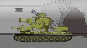 Тёмный КВ-6 vs КВ-6 - Мультики про танки