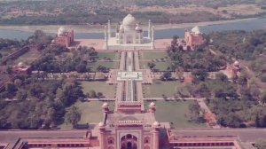 The Taj Mahal | Taj Mahal | Beautiful Taj | Aerial View |