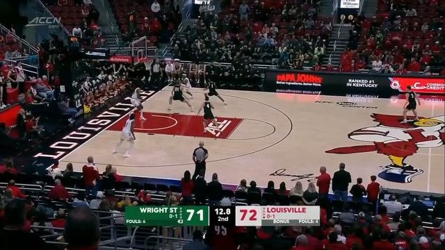 Trey Calvin Game Winner vs Louisville for Wright State | Full Ending 11-12-22 смотреть онлайн