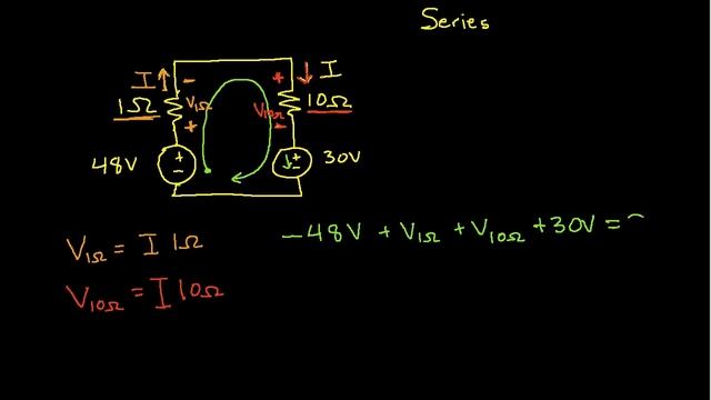 Single Loop Circuits in Circuit Analysis смотреть онлайн