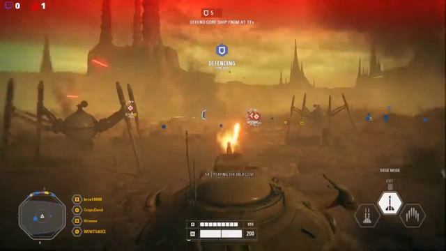 Star Wars Battlefront 2 gameplay NOOB смотреть онлайн