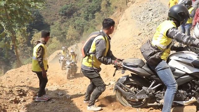 Chitwan To Upperdang Gadi Pulsar Ride Mania (Dangerous Offroad) смотреть онлайн