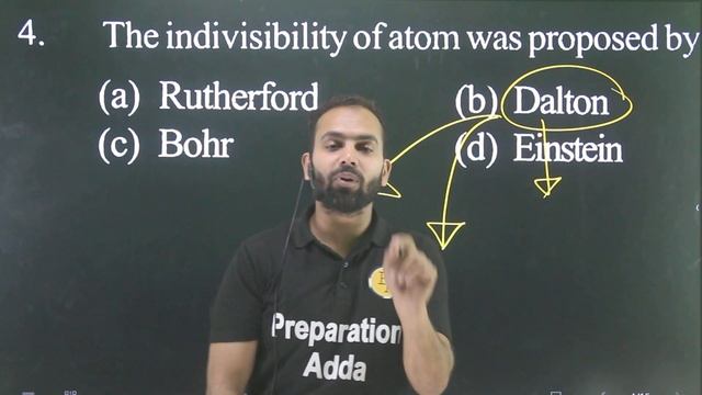 Q-4 Atoms and molecules for 10+2 Entrance AMU : The indivisibility of atom was proposed by смотреть онлайн
