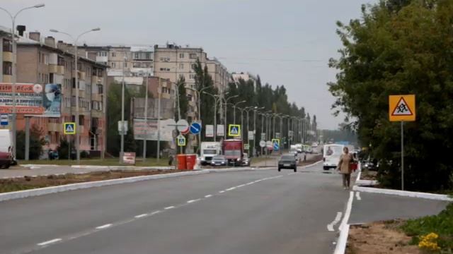 Открыта половина второй полосы улицы Маркса