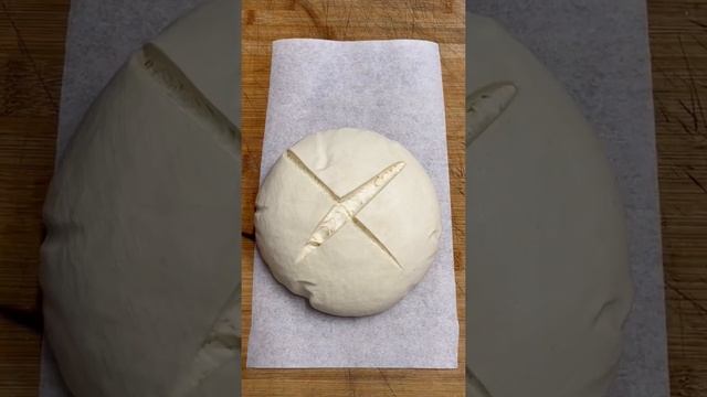 Выпечка хлеба на закваске. #shorts