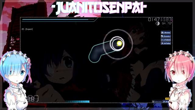 [FLOWxGRANRODEO -7-seven TV SIZE] [Expert] Osu! смотреть онлайн