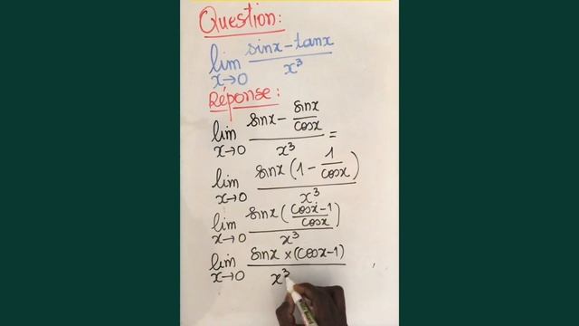 Trigonométrie et calcul limite en utilisant la formule de la tangente. Classe de Première S смотреть онлайн