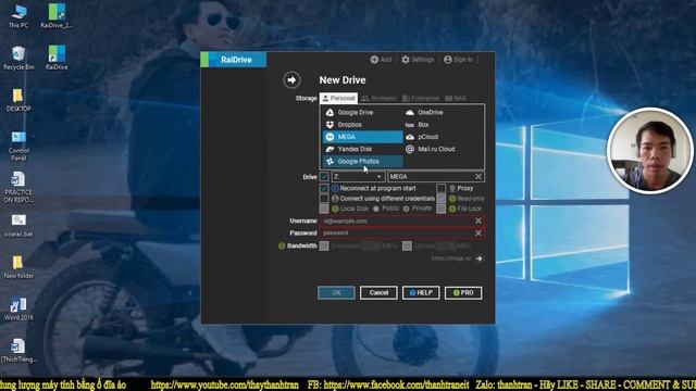 Ổ Đĩa Ảo Không Chiếm Dung lượng Máy Tính -Raidrive #thaythanhtran смотреть онлайн