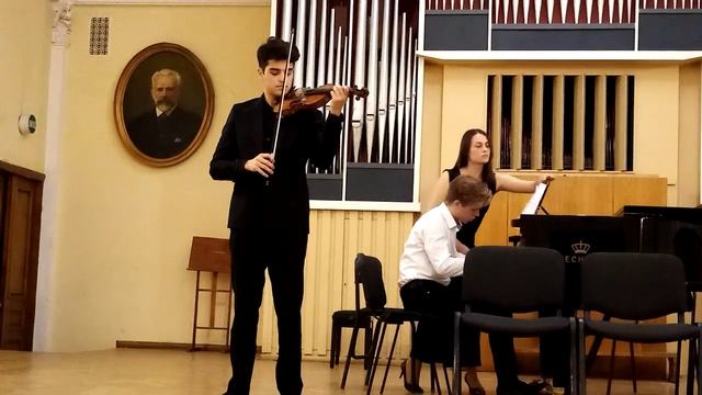 Соната для скрипки та фортепіано смотреть онлайн