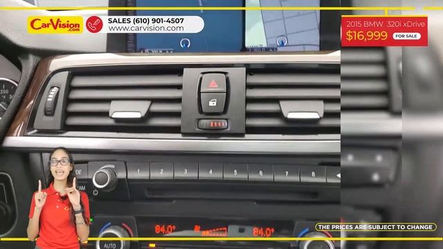 2015 BMW 3 Series 320i xDrive NAVIGATION SUNROOF | #Carvision смотреть онлайн