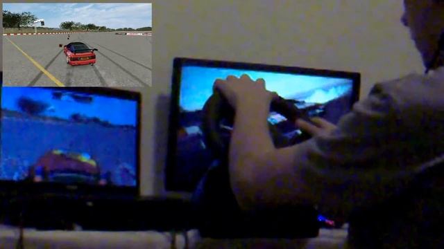 #LFS - Onboard first day Video #Trust Predator 270 degrees !! смотреть онлайн
