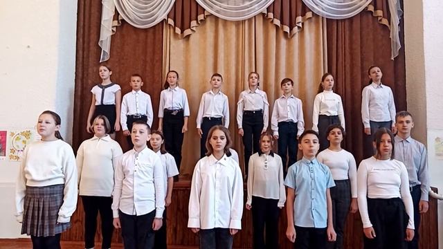 Песня "Солнечный круг" в исполнении 6-А класса смотреть онлайн