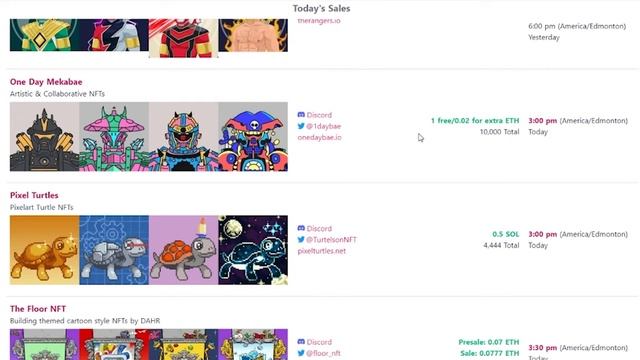 20 NFTs to MINT TODAY!!! (October 22, 2021) смотреть онлайн