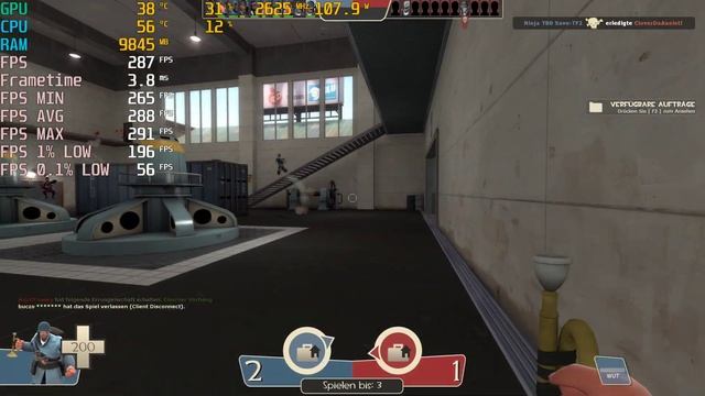 Team Fortress 2 - RTX 4090 + I7-13700K FPS Benchmark смотреть онлайн