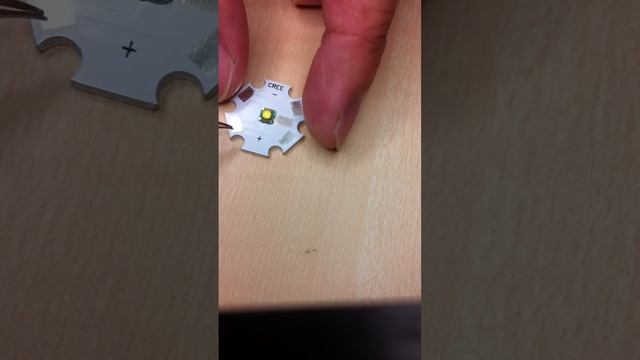 銲CREE XPE, XPG, LED 上鋁基板