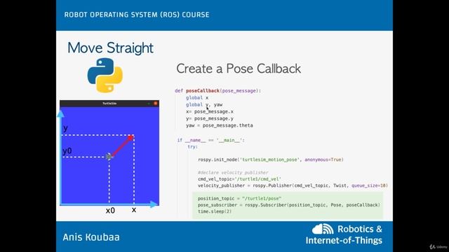 10.6. Move Straight Line (C++Python) смотреть онлайн