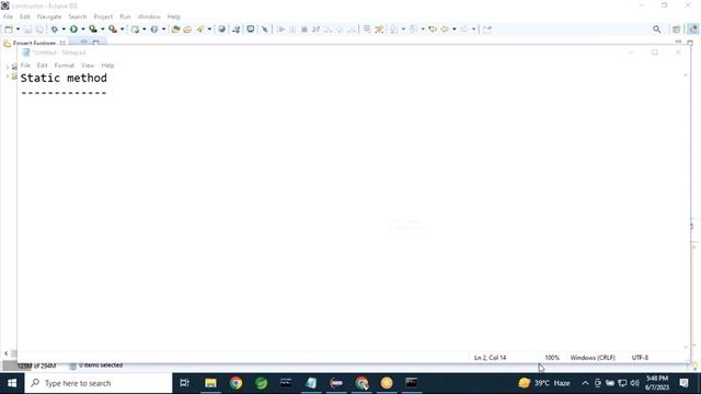 Lec 19 》Constructor & Static , Java Tutorial for beginner (Hindi) || Core Java To advance Java смотреть онлайн
