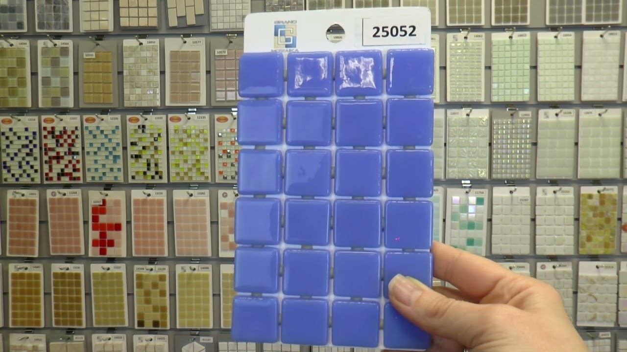 Стеклянная мозаика артикул 25052 смотреть онлайн