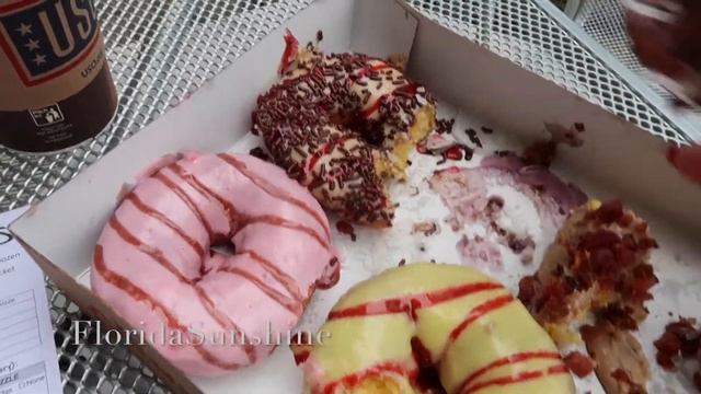 🍩🍩🍩 Duck Donuts - Супер вкусные и необычные пончики - Флорида - FloridaSunshine смотреть онлайн